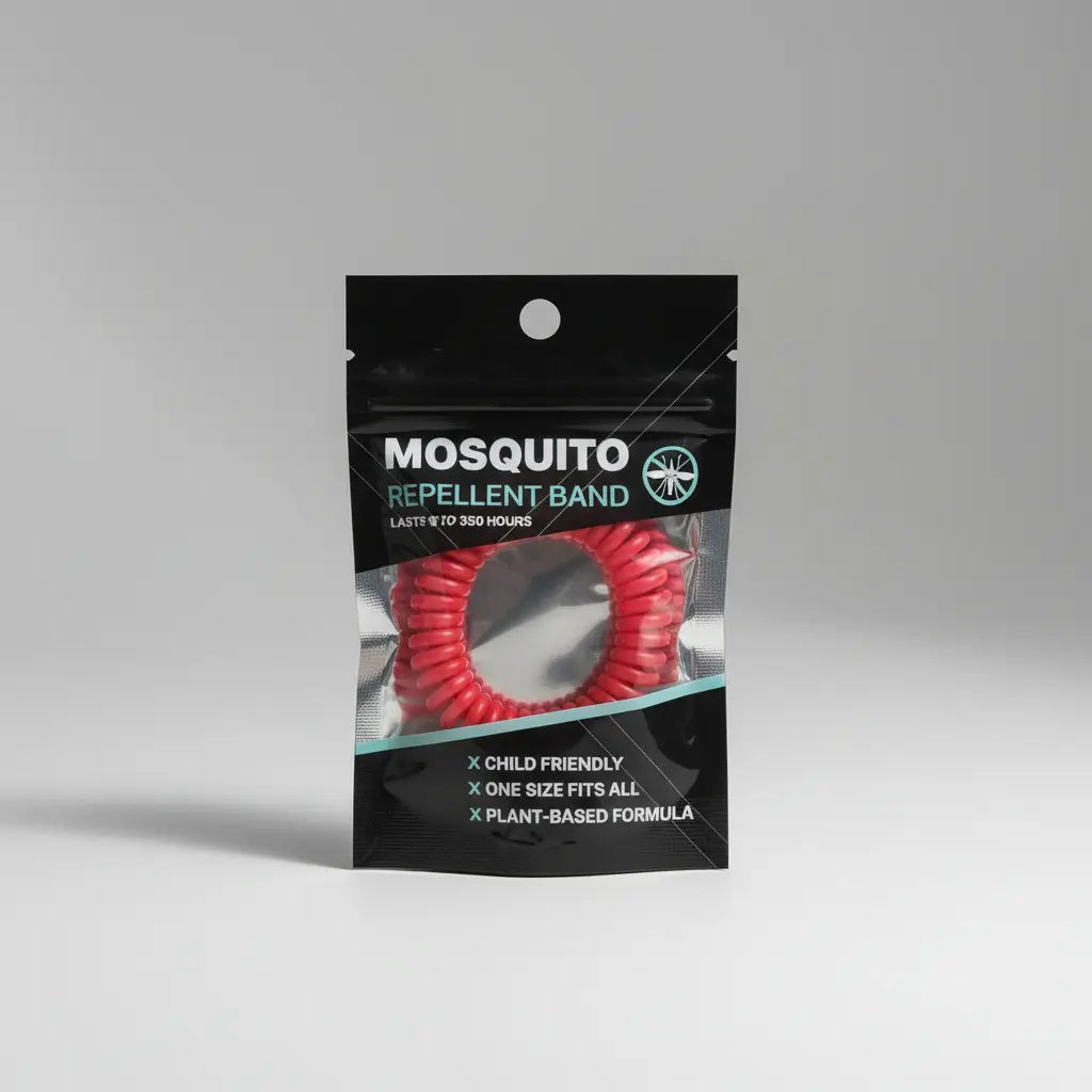 3 Pulseras Y 3 Parches Repelentes Mosquitos Aceite Esencial Espirales
