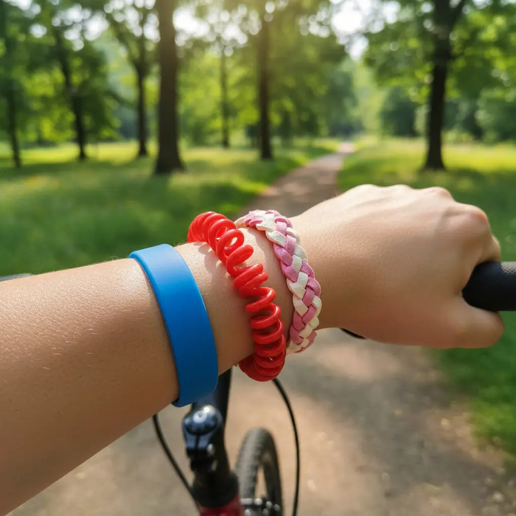 6 Pulseras Repelentes, Diferentes Diseños Zancudos Mosquitos