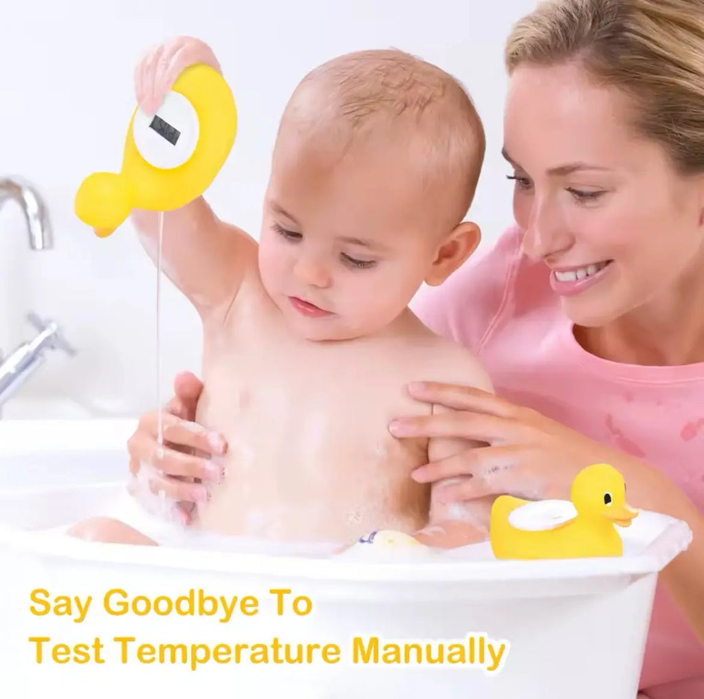 Termómetro Digital Juguete Pato Amarillo Bañera Tina Bebés