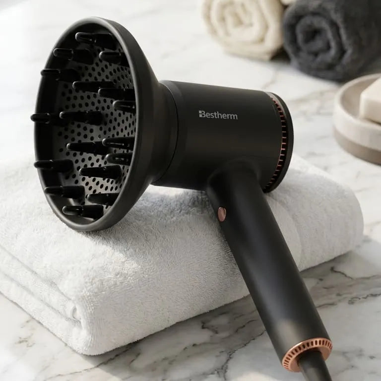 Secador de Pelo Silencioso con Tecnología Digital Avanzada