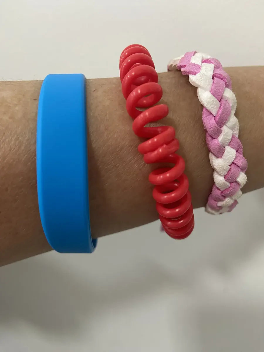 Kit De 6 Pulseras Repelentes De Zancudos Y Mosquitos