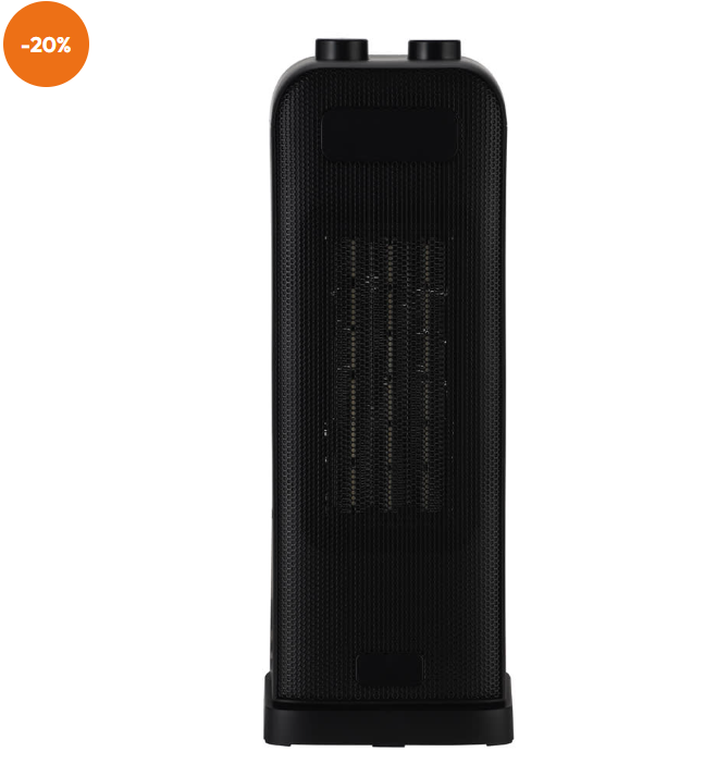Calefactor Ptc Kpt401 Bestherm Negro 1 Año Garantía