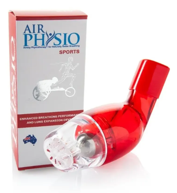 Airphysio Optimiza Tu Respiración Natural - Rojo