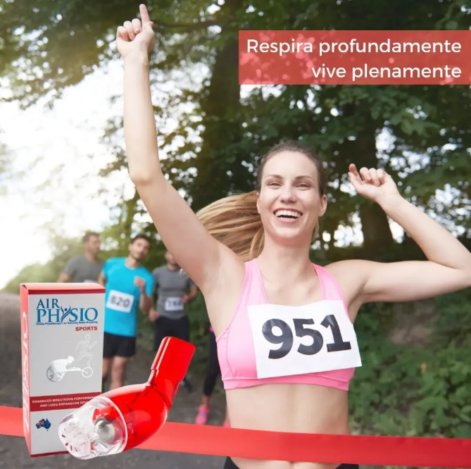 Airphysio Optimiza Tu Respiración Natural - Rojo