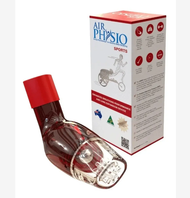 Airphysio Optimiza Tu Respiración Natural - Rojo