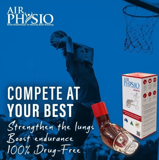 Airphysio Optimiza Tu Respiración Natural - Rojo