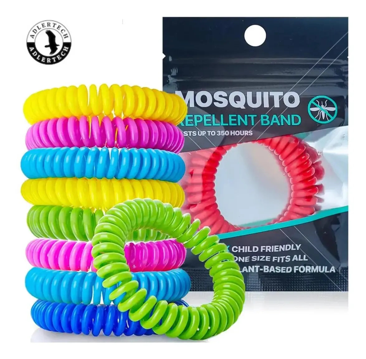 Pulsera Repelente De Zancudos Y Mosquitos Espirales