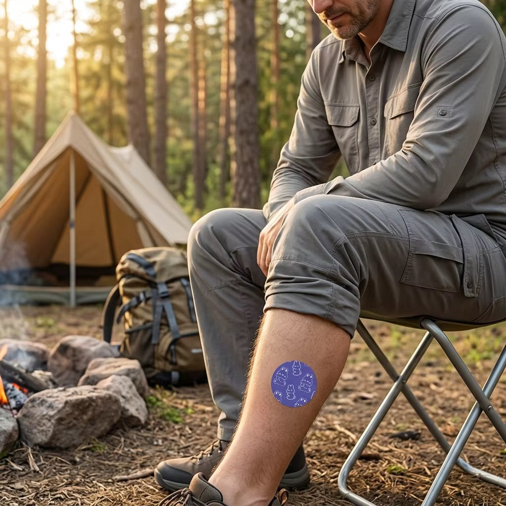 Parches Calmantes Repelente de Mosquitos 12 Unidades