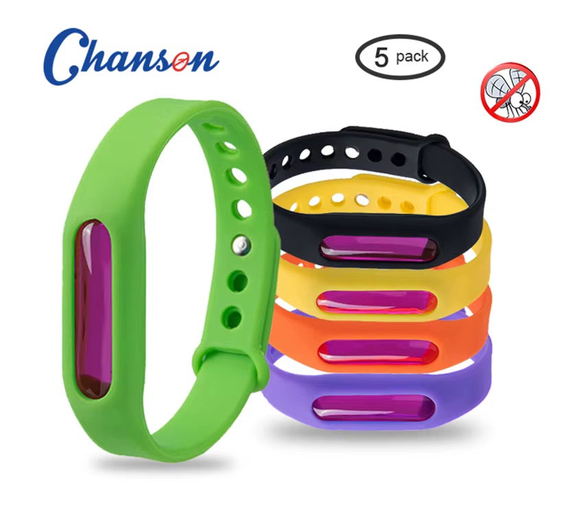 Pulsera Antimosquitos de Silicona con Recarga