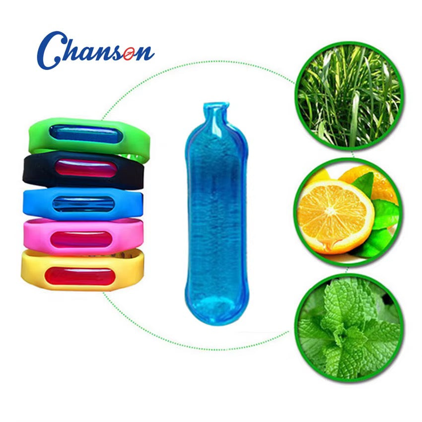 Pulsera Antimosquitos de Silicona con Recarga