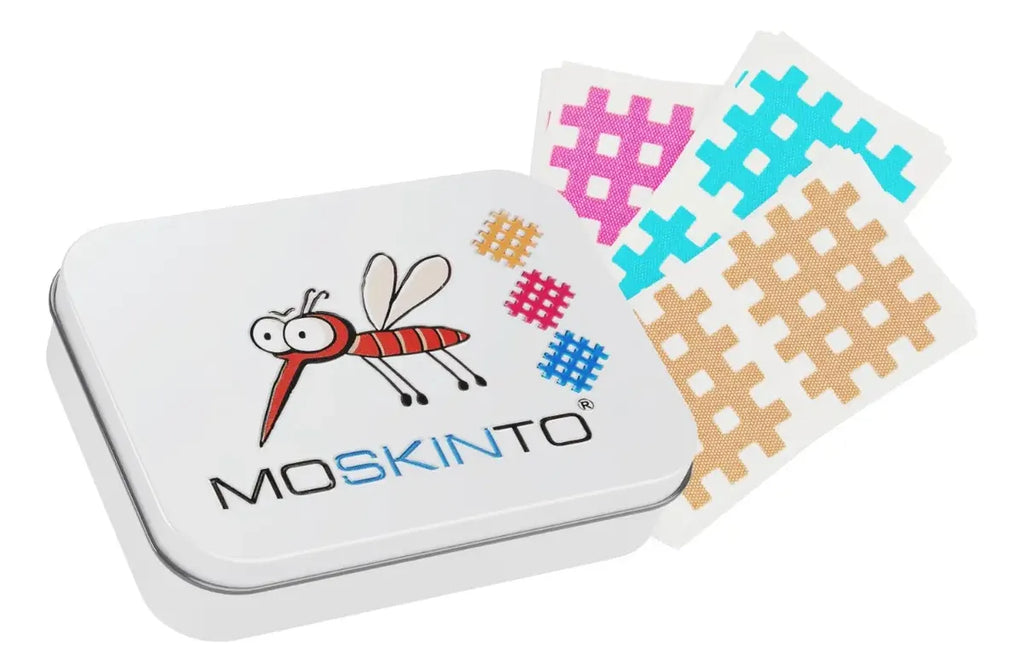 Moskinto 42 Parches Alivio Picazón Zancudos Alemán Natural