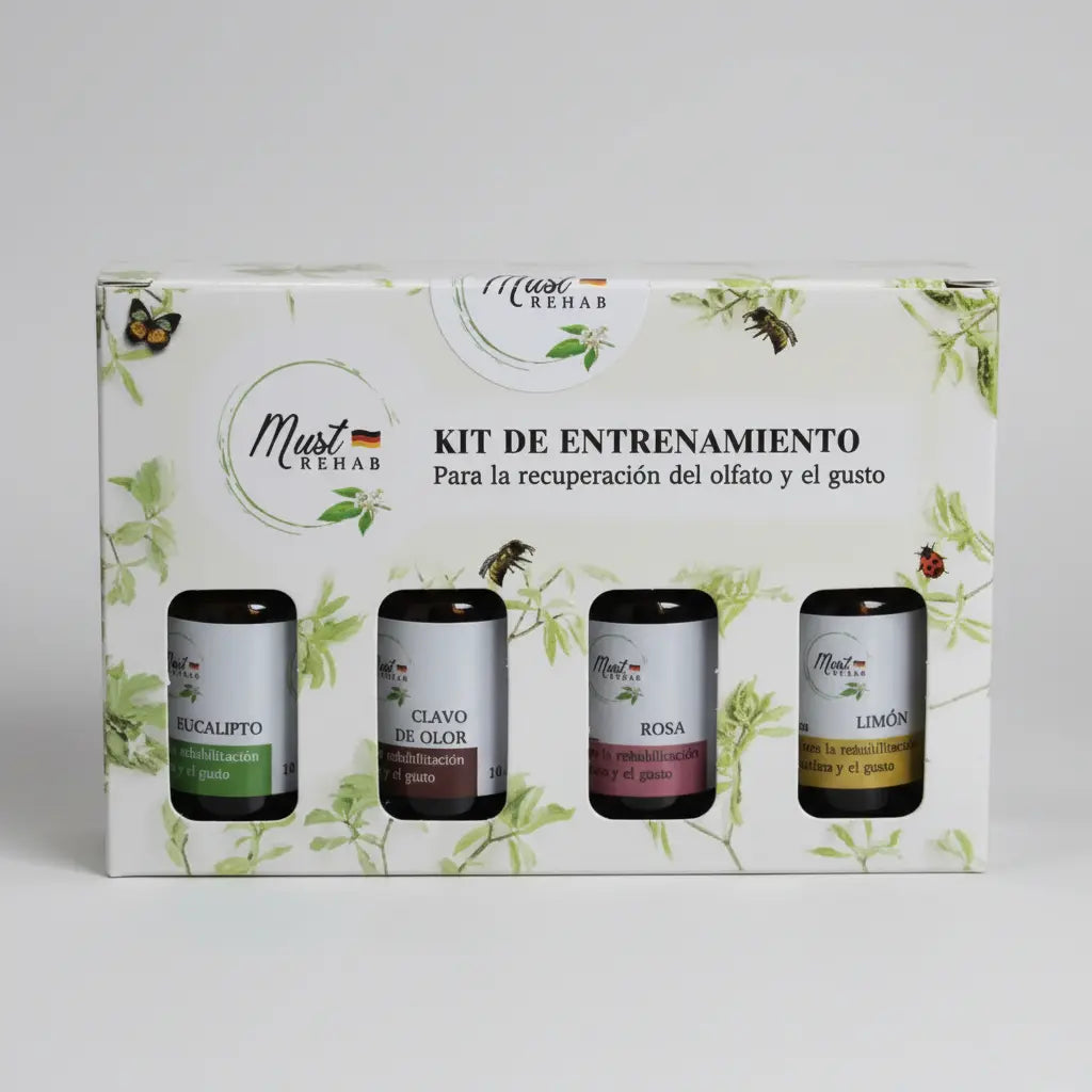 Kit De Aromas Terapia Olfatoria Recuperación Olfato Y Gusto