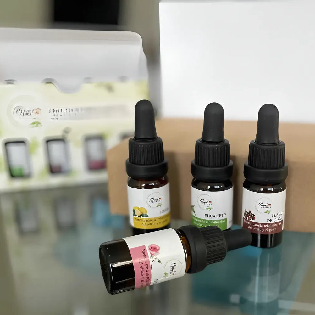 Kit De Aromas Terapia Olfatoria Recuperación Olfato Y Gusto
