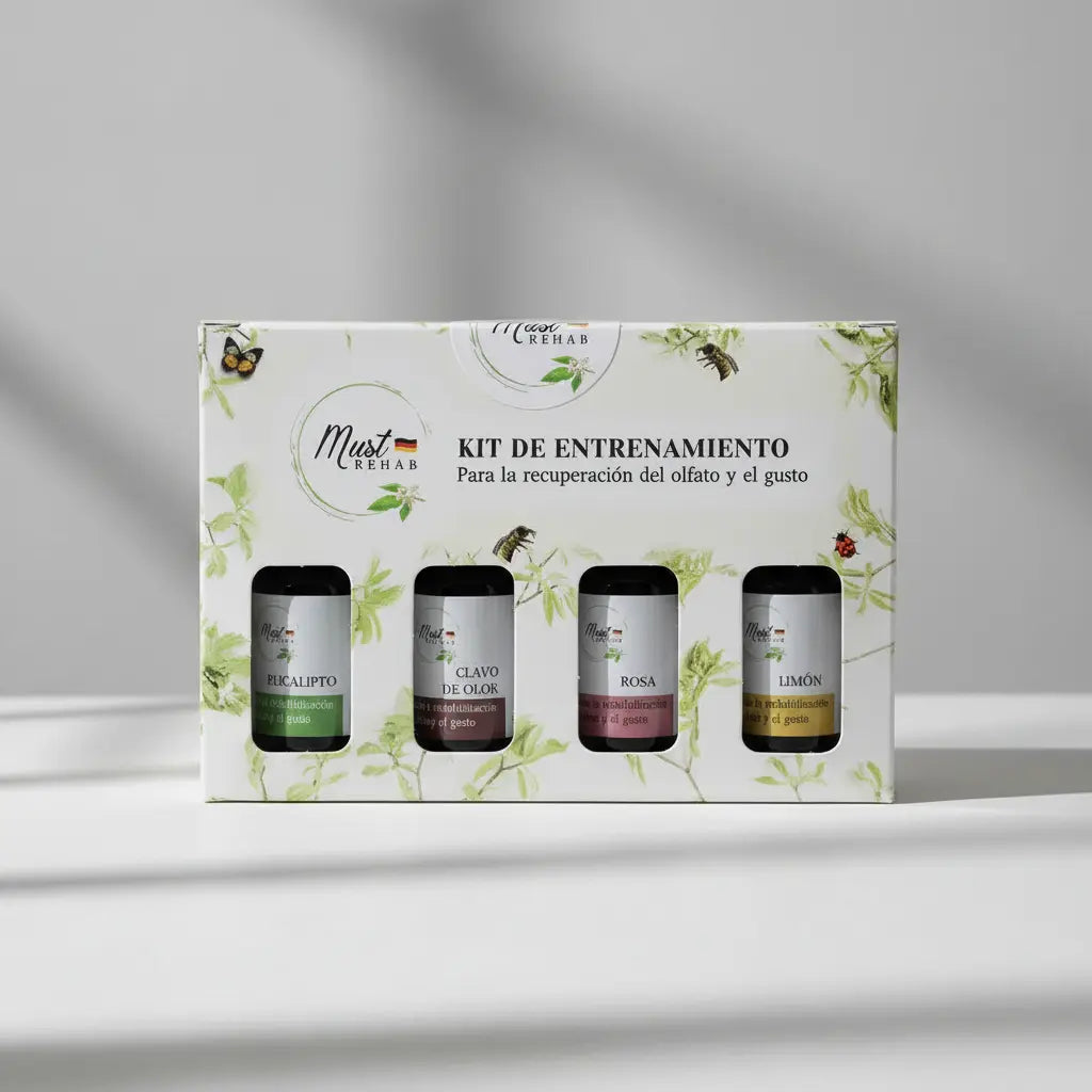 Kit De Aromas Terapia Olfatoria Recuperación Olfato Y Gusto
