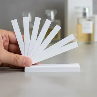 Tiras Olfativas, 100 Tiras Para Prueba De Perfumes, De Papel